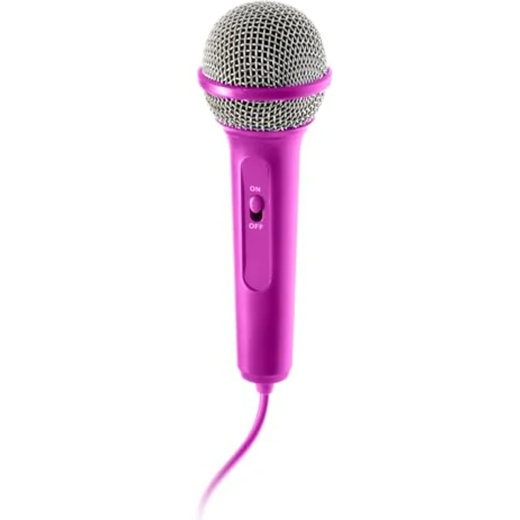 GoGEN Bob und Bobek CD KARAOKE, kompakte Karaoke-Anlage mit Bluetooth, USB-Eingang und Mikrofon, rosa – Bild 6