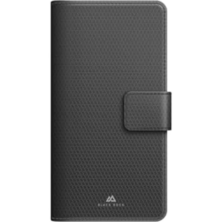 BlackRock 2-1 Wallet Geldbörsenhülle für Apple iPhone 16e, Schwarz, praktisches Booklet-Design – Bild 2