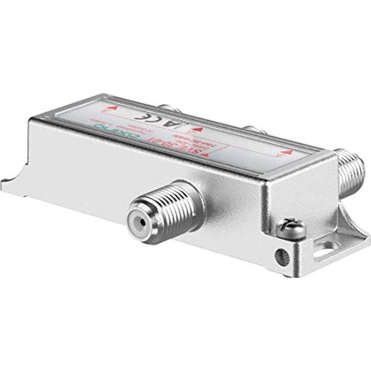Axing SVE 30-01 3-Fach SAT-Verteiler Splitter mit DC-Durchgang für Satelliten-Anlagen Unicable DVB-T2 HD (5-2400 MHz) Class A – Bild 3