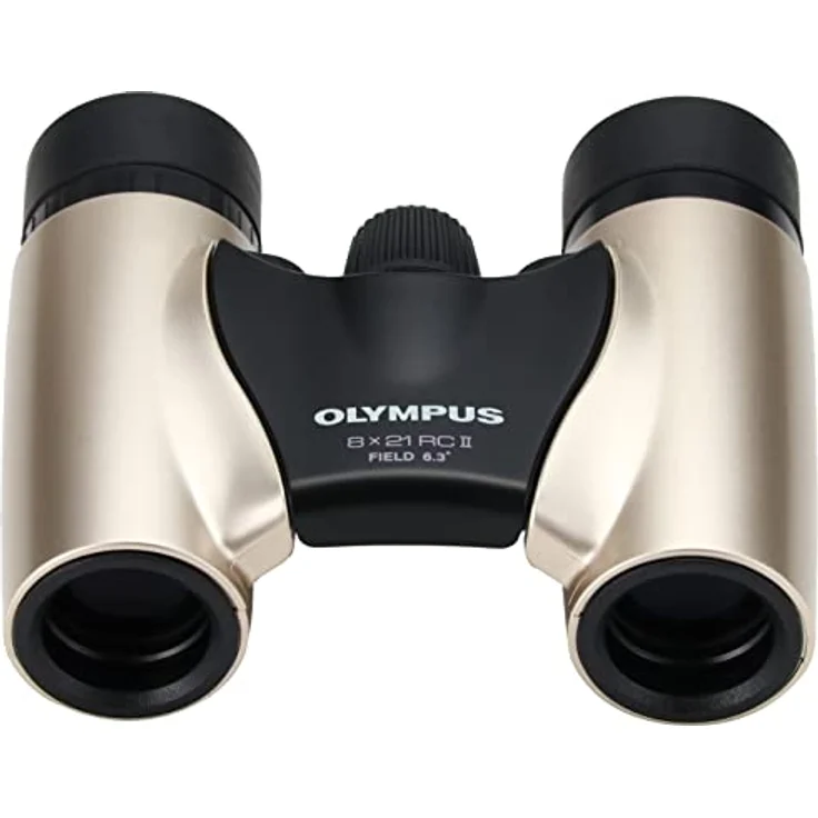 Olympus 8x21 RC II Fernglas mit Tasche, gold - Preisvergleich – Bild 4