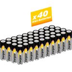 Energizer Alkaline Power Micro (AAA) Batterie, LR03 (1,5 V, 40 St), silberfarben/schwarz - Preisvergleich