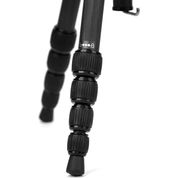 Caruba Travelstar 143 Lightweight Camera Stativ - Ideal für Reisen, 360-Grad-Drehung, Einbeinstativ Funktion - 10kg Tragfähigkeit – Bild 3