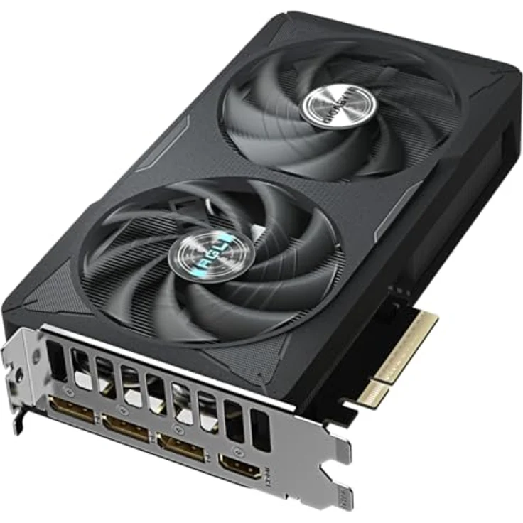 Gigabyte GeForce RTX 5060 Eagle OC 8G Grafikkarte - 8GB GDDR7, 128bit, PCI-E 5.0, 2550 MHz, WINDFORCE-Kühlsystem, verstärkte Struktur – Bild 4