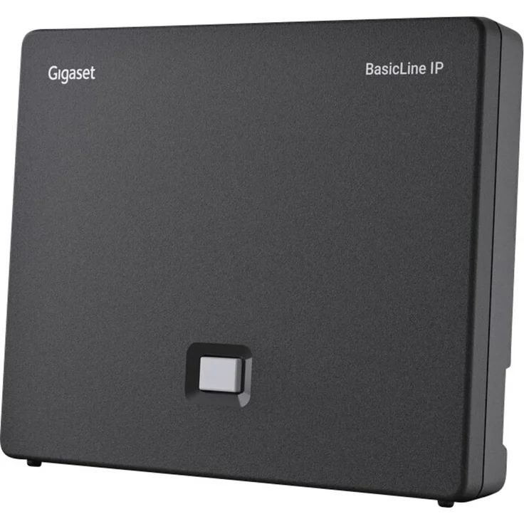Gigaset BasicLine IP DECT Telefonbasis, ideale Lösung für professionelle IP-Telefonie, Schwarz
