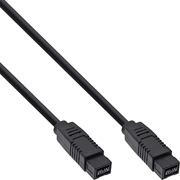 InLine Kabel IEEE1394b 9pin/St. - 9pin/St. 3.0 m schwarz (39903) – Bild 2