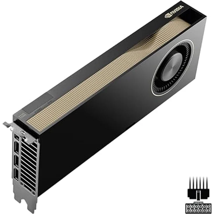 PNY RTX Pro 6000 Blackwell Max-Q, Grafikkarte mit 96 GB GDDR7, 8K UHD, aktive Kühlung und Multi-Instance-GPU Unterstützung – Bild 4