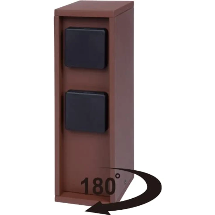Die Bold GmbH Gartensteckdose Bold Pado, rostfreies Alu-Druckguss, 4 Steckdosenfächer, IP44 Schutzklasse, 3.680 Watt – Bild 2