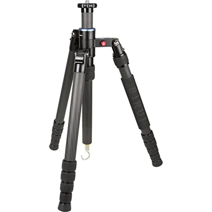 SIRUI S-2205-N Snap Universal Drei--Einbeinstativ (Carbon, Gewicht: 1,4kg, Belastbarkeit: 12kg) mit Tasche und Gurt – Bild 2