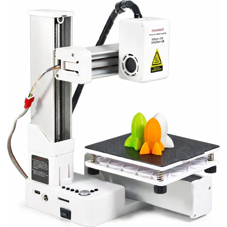 Extralink EasyThread K10 Mini 3D Drucker, Kompakter Desktop 3D-Printer für Einsteiger