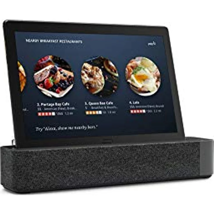Lenovo Smart Tab P10 mit Amazon Alexa 25,5 cm (10,1 Zoll, 1920x1200, FHD, IPS, Touch) Tablet-PC (Octa-Core, 3 GB RAM, 32 GB eMCP, WLAN, Android 8.1) schwarz mit Smart Dockingstation – Bild 5