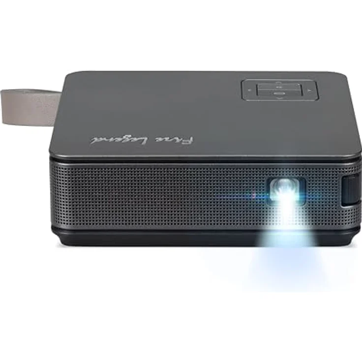 Acer AOpen PV12a Mini-Beamer, LED, WVGA (854 x 480 Pixel), Bildverhältnis: 16:9, schwarz – Bild 2