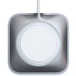 SATECHI Aluminium-Dock für MagSafe-Ladegerät – Ladegerät Nicht im Lieferumfang enthalten – Für iPhone 14 Pro Max/14 Pro/14/14 Plus, iPhone 13 Pro Max/13 Pro/13 Mini/13, iPhone 12 Pro Max/12 Pro