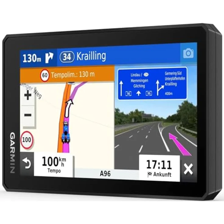 GARMIN zumo® XT MT-S EU, Motorrad-Navigationsgerät mit 5,5 Zoll HD-Display, Wetterfest, vorinstallierte Straßen- und Topokarten, GPS/GLONASS/Galileo – Bild 6