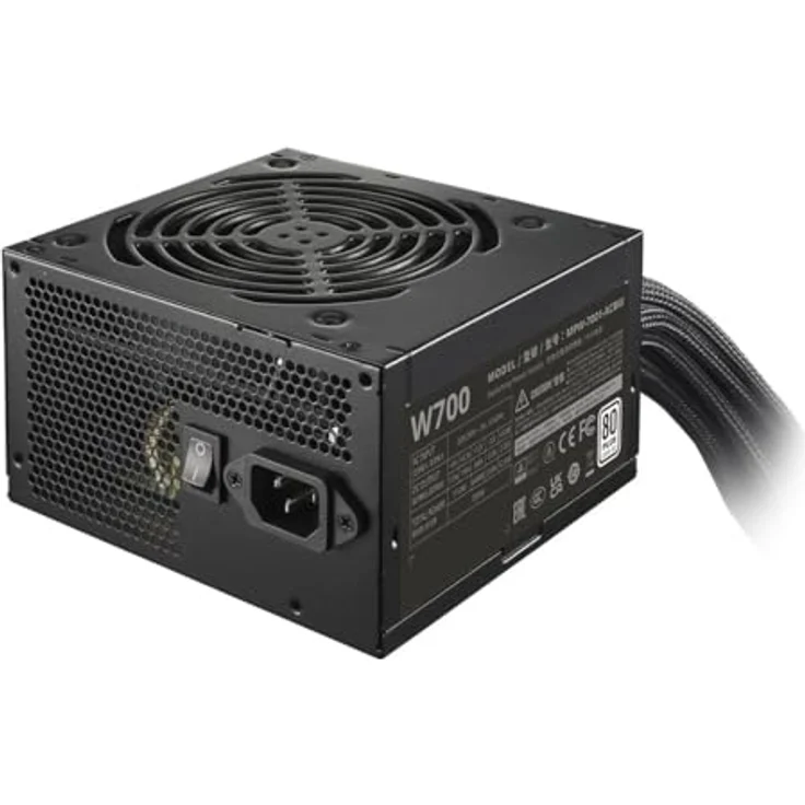 Cooler Master Elite NEX 700W 230V (700 W), PC Netzteil, Schwarz, Aktive Leistungsfaktorkorrektur und Effizienz von 85% – Bild 2
