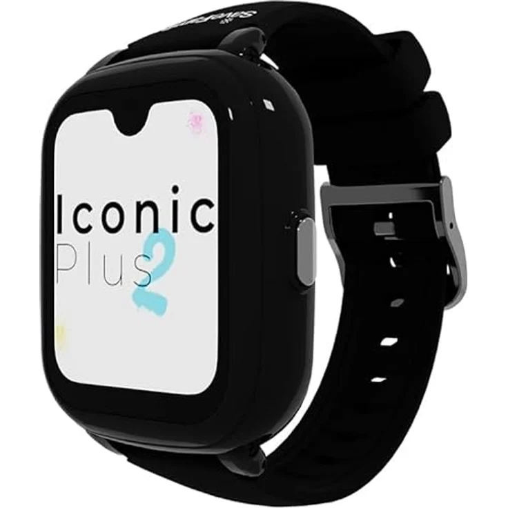 Save Family Iconic Plus 2.0 (4G), Smartwatch mit GPS-Ortung, SOS-Taste, 1,85 Zoll Full HD Display, 8 GB Speicher, in Color Pop – Bild 1