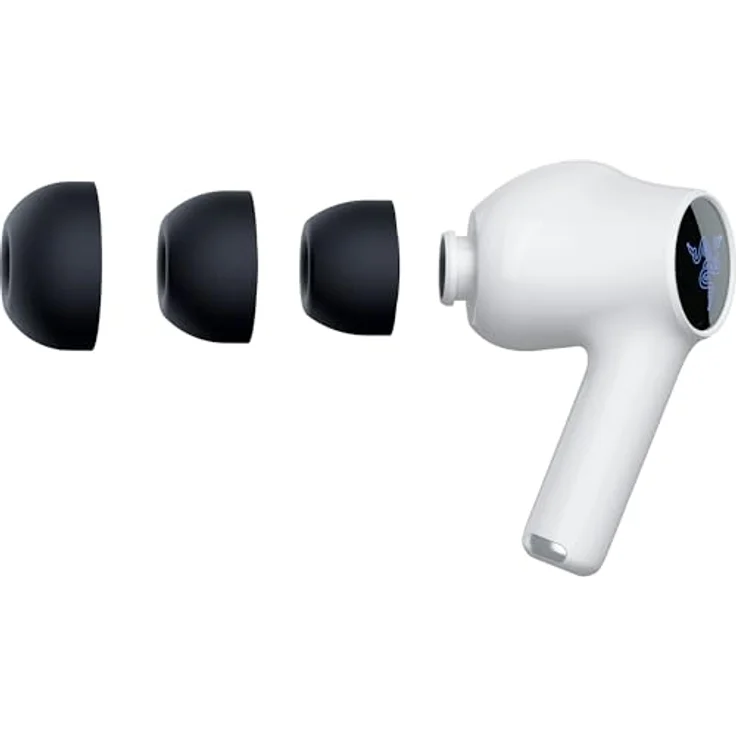 RAZER Hammerhead V3 X, In-ear Wireless Gaming Earbuds mit Bluetooth für PS5, weiß – Bild 9