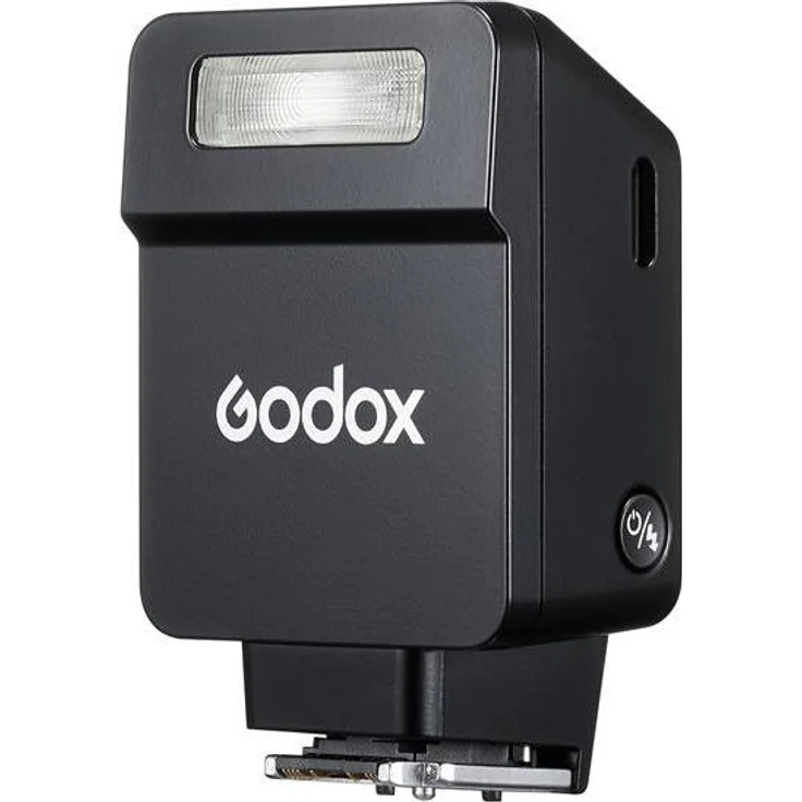 Godox iT22 F black, TTL Mini Flash für Fujifilm, kompakt und leistungsstark, Schwarz