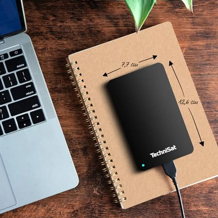 TechniSat STREAMSTORE 24, 2,5 Zoll USB 3.2 Festplatte mit 1 TB Speicherplatz, LED Anzeige und Übertragungsrate von 5 GB/s – Bild 5
