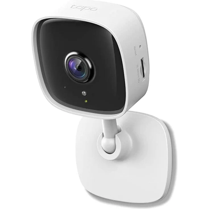 TP-Link Tapo TC60 Netzwerkkamera, 1080p, feste Brennweite, Audio, drahtlos, Wi-Fi, weiß – Bild 2