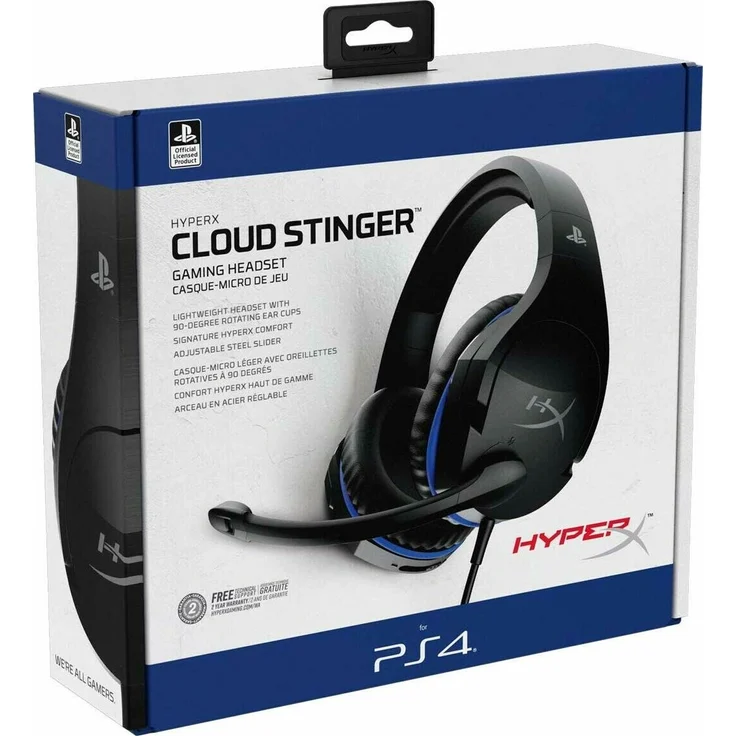 HP HyperX Cloud Stinger for PS4 (HX-HSCSS-BK) – Bild 6