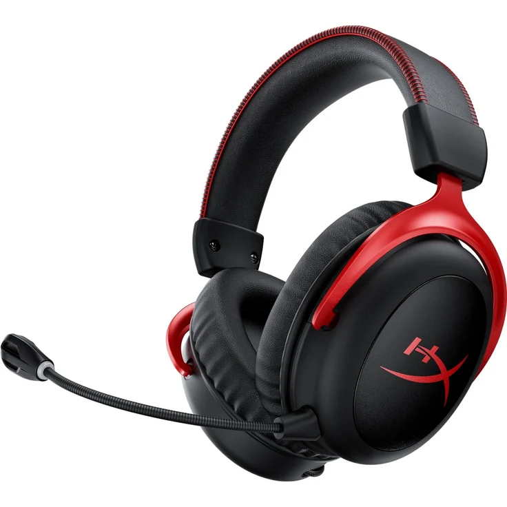 HYPERX Cloud II Wireless - für PC, PS4, Nintendo Switch, Over-ear Gaming Headset Schwarz/Rot – Bild 1