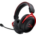 HYPERX Cloud II Wireless - für PC, PS4, Nintendo Switch, Over-ear Gaming Headset Schwarz/Rot