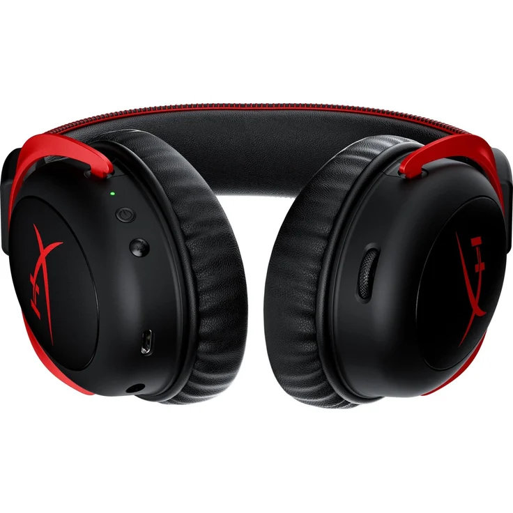 HYPERX Cloud II Wireless - für PC, PS4, Nintendo Switch, Over-ear Gaming Headset Schwarz/Rot – Bild 4