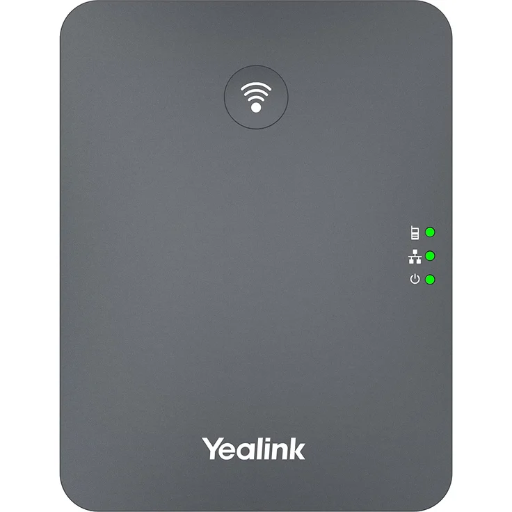 Yealink W73P Schnurloses VoIP-Telefon mit Rufnummernanzeige, DECT, grau (W70 Basis + W73 Handset) – Bild 5