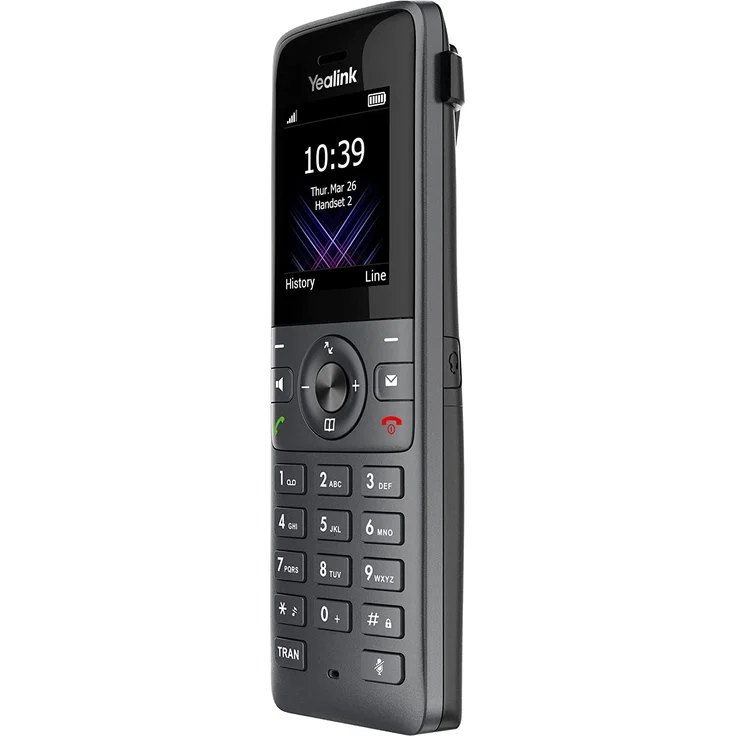 Yealink W73P Schnurloses VoIP-Telefon mit Rufnummernanzeige, DECT, grau (W70 Basis + W73 Handset) – Bild 6