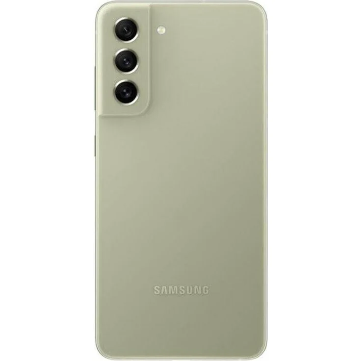 Samsung Galaxy S21 FE 5G Smartphone 16,28cm (6,41 Zoll) AMOLED-Display, 128GB interner Speicher, 6GB RAM, Dual-SIM, Android 12, Olive – Bild 3