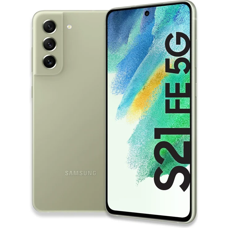 Samsung Galaxy S21 FE 5G Smartphone 16,28cm (6,41 Zoll) AMOLED-Display, 128GB interner Speicher, 6GB RAM, Dual-SIM, Android 12, Olive – Bild 4