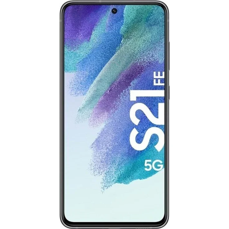 Samsung Galaxy S21 FE 5G Smartphone 16,28cm (6,41 Zoll) AMOLED-Display, 128GB interner Speicher, 6GB RAM, Dual-SIM, Android 12, Graphite – Bild 2