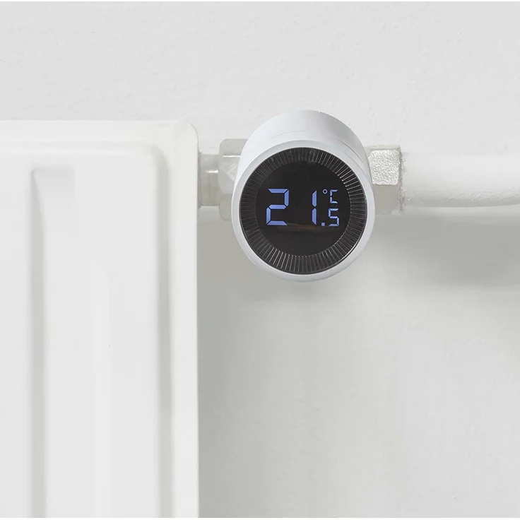 Nedis SmartLife, ZigBee Heizkörpersteuerung, Batteriebetrieben, Zeitplan und Fernbedienung, integrierte SmartLife App, kompatibel mit Amazon Alexa & Google Home, weiß (ZBHTR10WT) – Bild 6