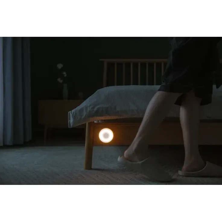 Xiaomi Mi Motion-Activated Night Light 2, Nachtlicht mit optionaler iOS/Android App Anbindung, 2800 K, 2,5-25 lm, Bluetooth, Bewegungs- & Helligkeitssensor, 180 Tage Batterielaufzeit bei max. Helligkeit (BHR5278GL) – Bild 9