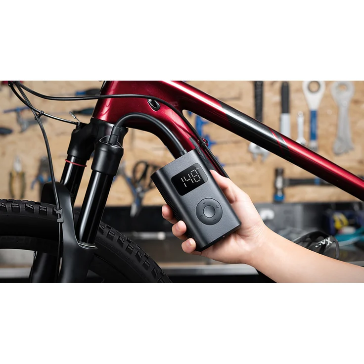 Xiaomi Mi Portable Electric Air Compressor (1S) Luftpumpe, schwarz – Bild 10