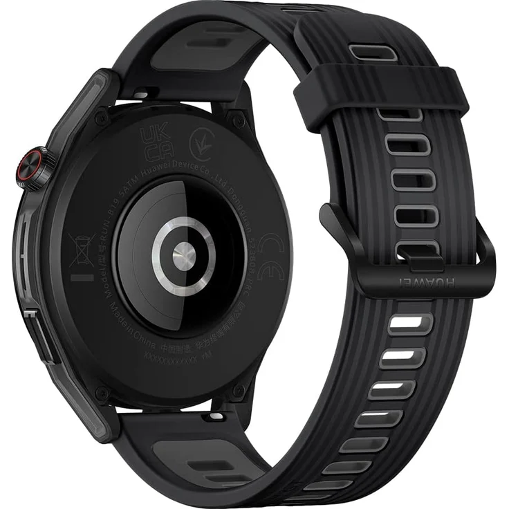 Huawei Watch GT Runner Smartwatch GPS, Unisex, 46mm, Keramikgehäuse, Kunststoffarmband, Schwarz – Bild 3