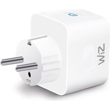 Image for Wiz Hue Smart Plug mit Stromverbrauchsmessung, Smarte Steckdose, Funk-Schalter, Steuerung per App/Stimme über WLAN, inkl. Powermeter, weiß (‎9290024271)