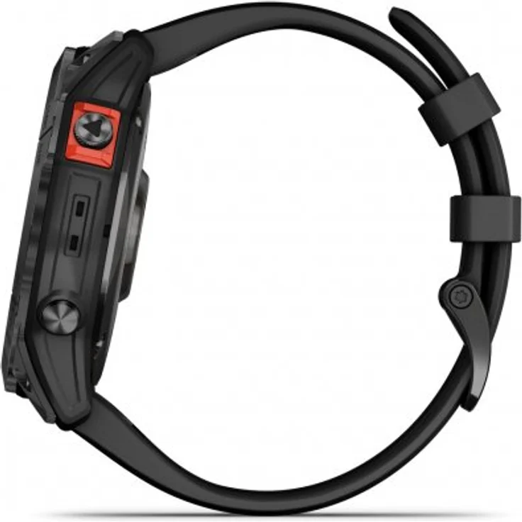 Garmin Fenix 7X Solar Smartwatch GPS, Unisex, 51mm, Polymergehäuse, Silikonarmband, Schiefergrau/Schwarz (010-02541-01) – Bild 4