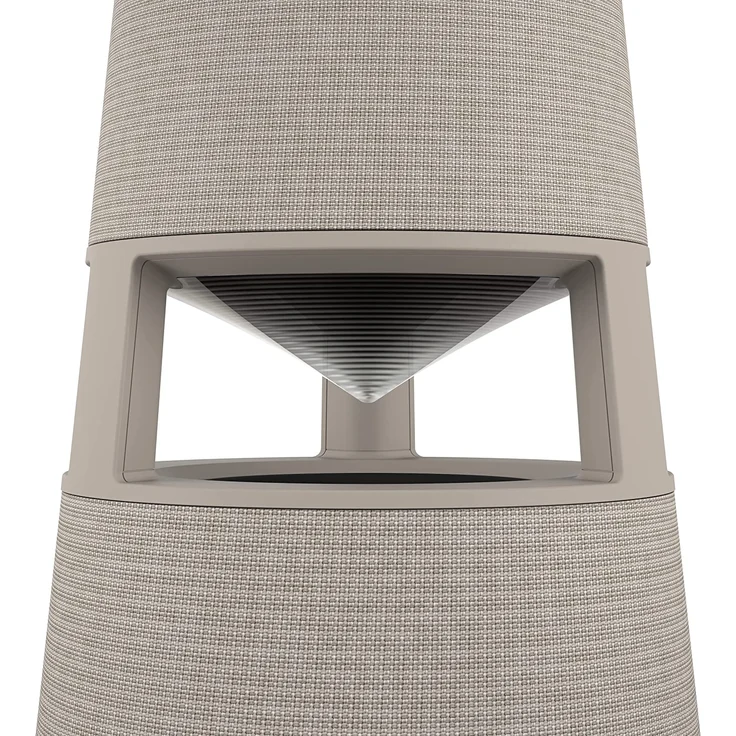 LG XBOOM 360 DRP4BE Bluetooth-Lautsprecher mit Beleuchtung, 360°-Sound, beige – Bild 8