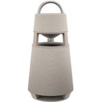 LG XBOOM 360 DRP4BE Bluetooth-Lautsprecher mit Beleuchtung, 360°-Sound, beige