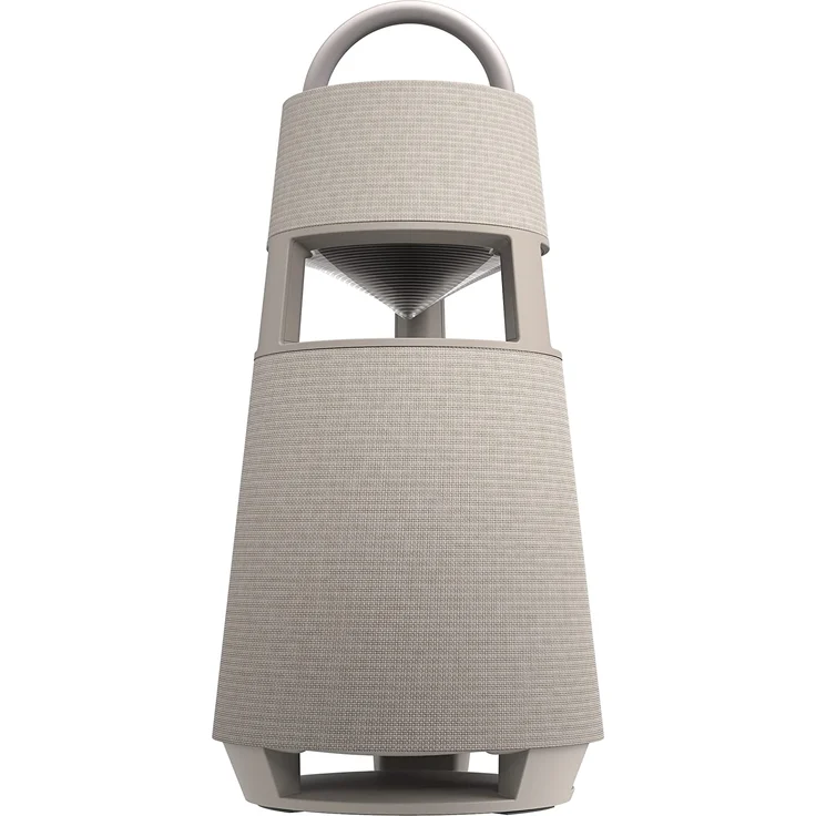 LG XBOOM 360 DRP4BE Bluetooth-Lautsprecher mit Beleuchtung, 360°-Sound, beige – Bild 6