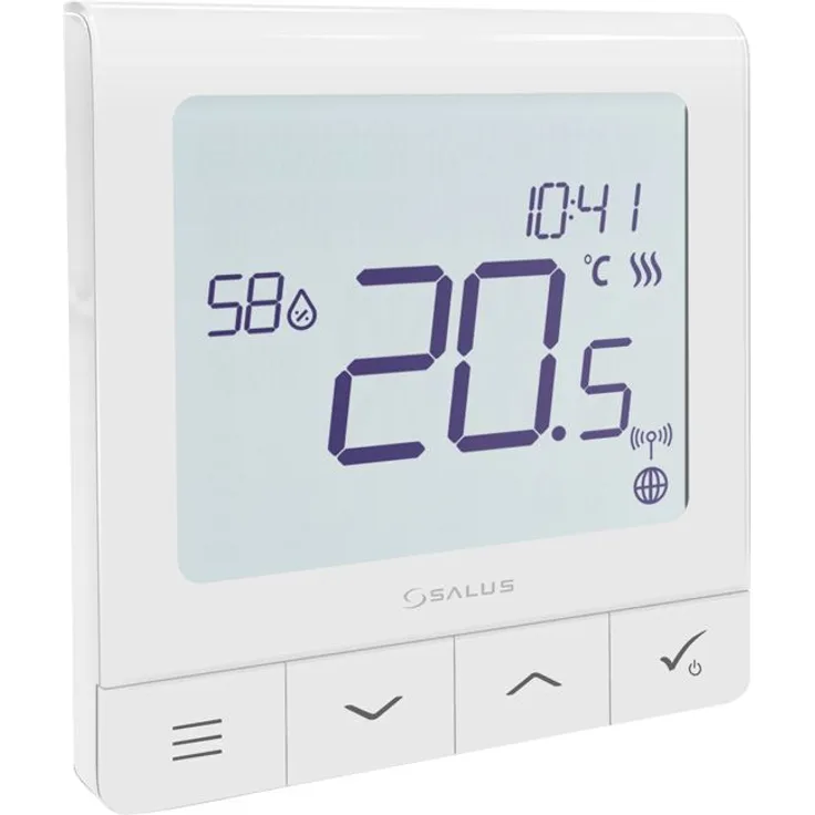 SALUS CONTROLS GmbH Raumthermostat SQ610 QUANTUM Unterputz 230 V mit Display
