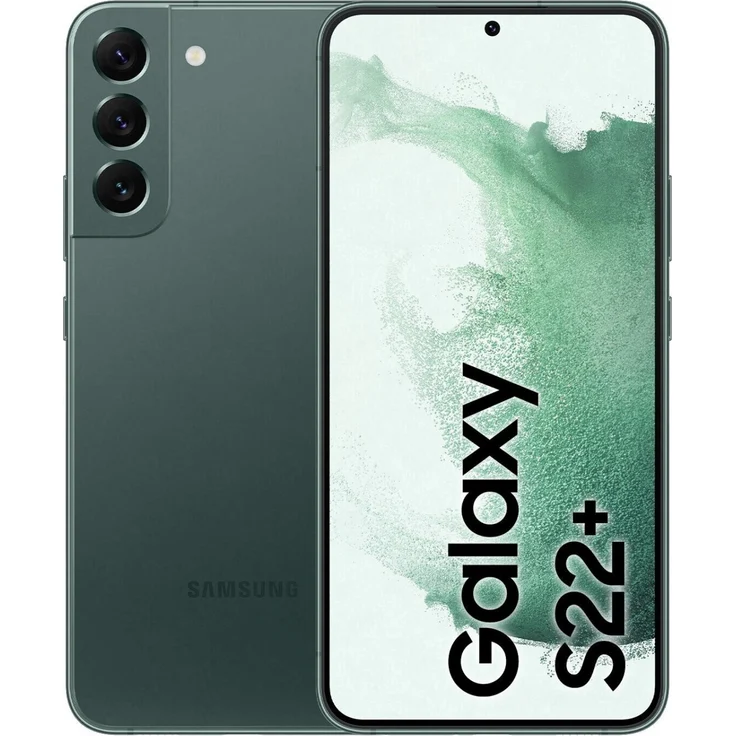 Samsung Galaxy S22 Plus 5G Smartphone 16,76cm (6,6 Zoll) AMOLED-Display, 256GB interner Speicher, 8GB RAM, Dual-SIM, Green – Bild 1
