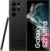 Samsung Galaxy S22 Ultra 5G Smartphone 17,27cm (6,8 Zoll) AMOLED-Display, 512GB interner Speicher, 12GB RAM, Dual-SIM, Phantom Black