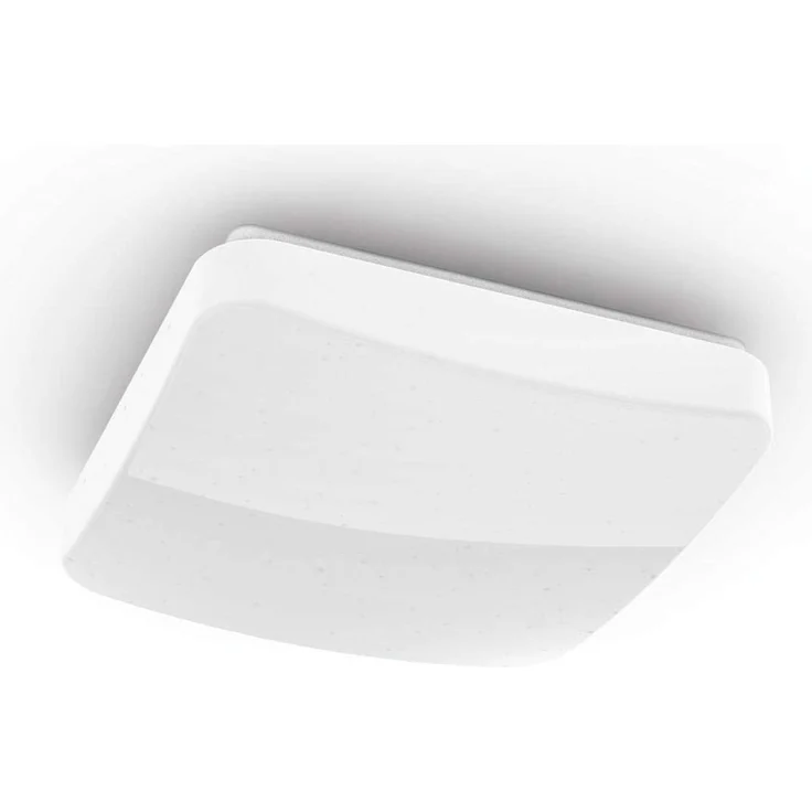 Hama LED Deckenleuchte, dimmbar per App- und Sprachsteuerung, WLAN Lampe Amazon Alexa/Google Home kompatibel, Deckenlampe für Schlafzimmer, Kinderzimmer, Wohnzimmer, kein Hub/Gateway benötigt, 27 cm – Bild 1