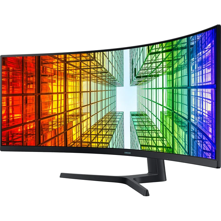 Samsung LS49A950UIU - 49 Zoll Monitor, QHD (5120 x 1440 Pixel), VA-Panel, 120 Hz, 4 ms, 350 cd/m² (LS49A950UIUXEN) – Bild 2