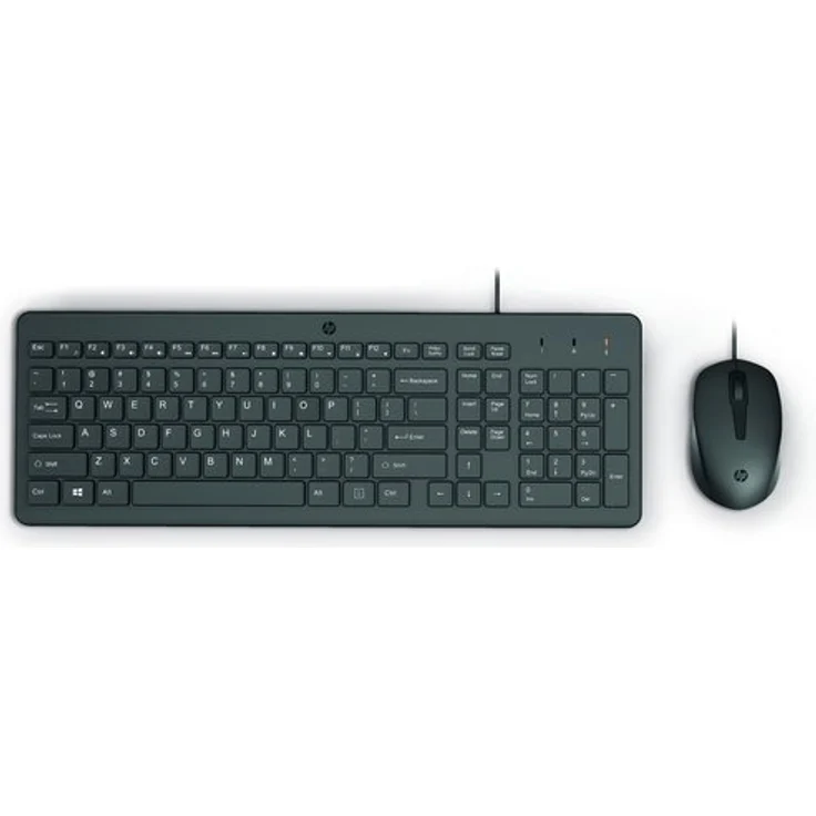 HP 150 Maus und Tastatur (kabelgebunden) (240J7AA#ABB) Englisch QWERTY – Bild 1