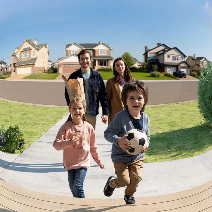 eufy Security Video Doorbell 1080p, inkl. Gong, mit Akku, WLAN, Full HD, Türsprechanlage, schwarz, weiß (E8220311) – Bild 8