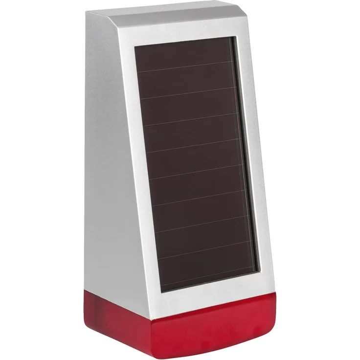 Homematic IP HmIP-ASIR-O Smart Home Alarmsirene – außen, unk-Außensirene mit Solarpanel und App-Funktion, kabellose Sirene mit Solarpanel, warnt hörbar, sichtbar und per Push-Nachricht (153208A0) – Bild 1