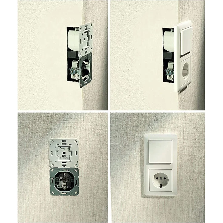 Homematic IP Rollladenaktor für Markenschalter, intelligente Steuerung von Rollläden und Markisen, auch per kostenloser App, 71 x 71 mm, grau (HmIP-BROLL) – Bild 7